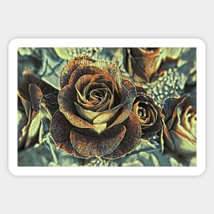 Roses No. 1-21 Sticker